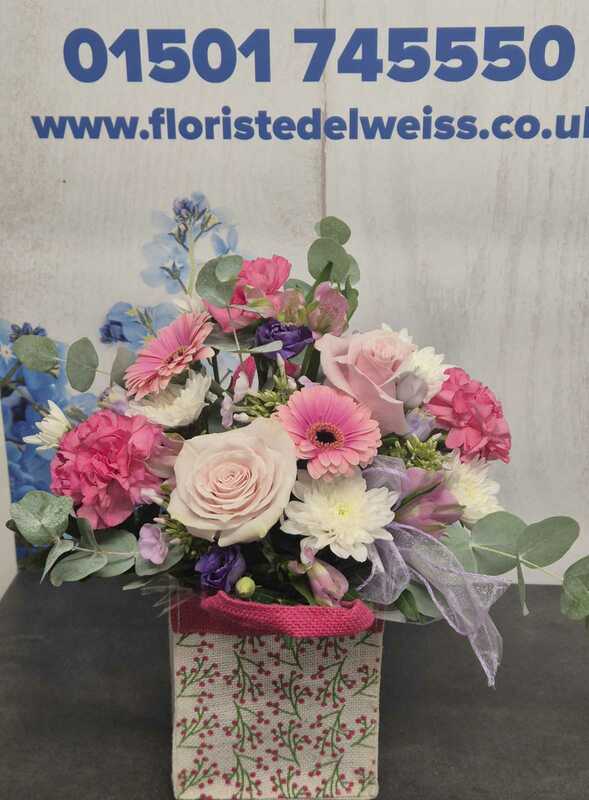 Flowers delivered to customer