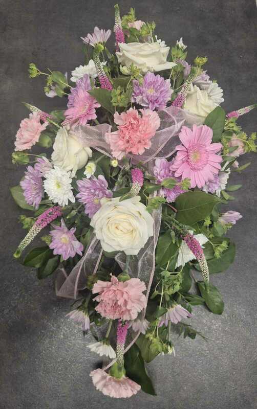 Flowers delivered to customer