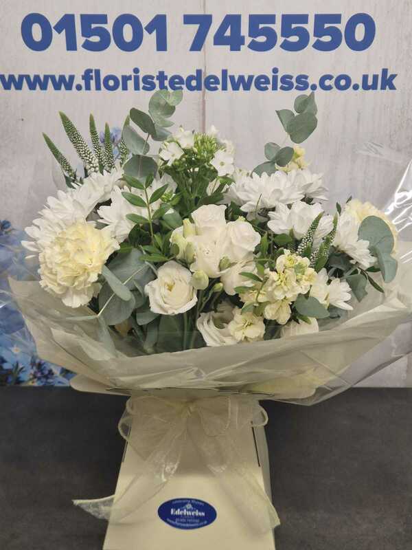 Flowers delivered to customer