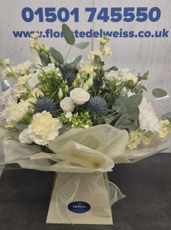Flowers delivered to customer
