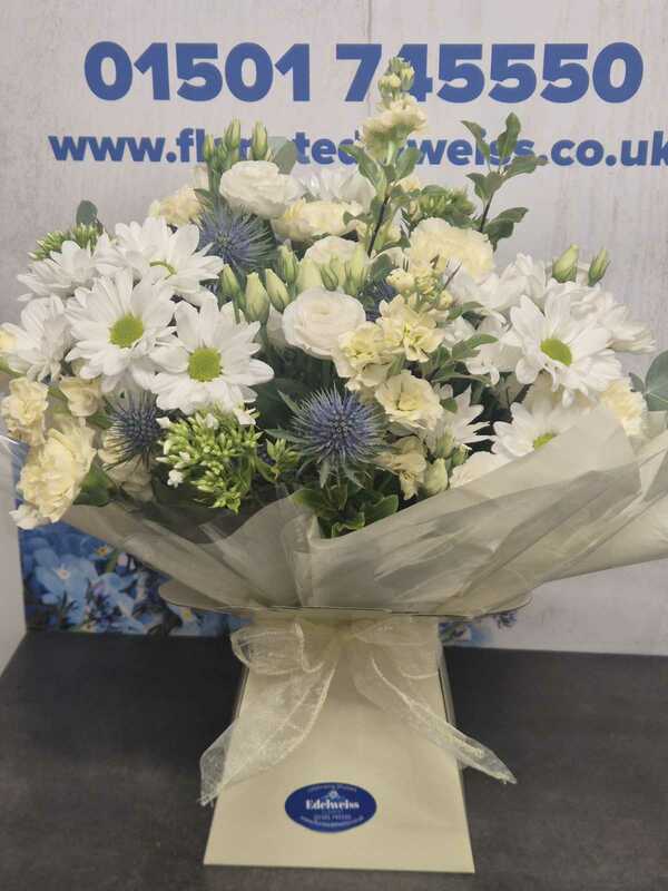 Flowers delivered to customer