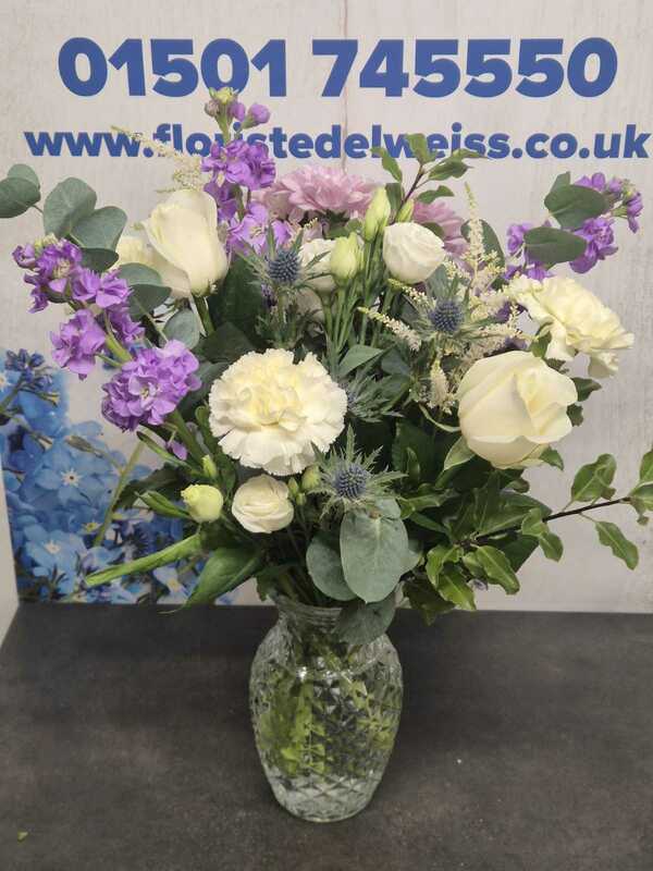 Flowers delivered to customer