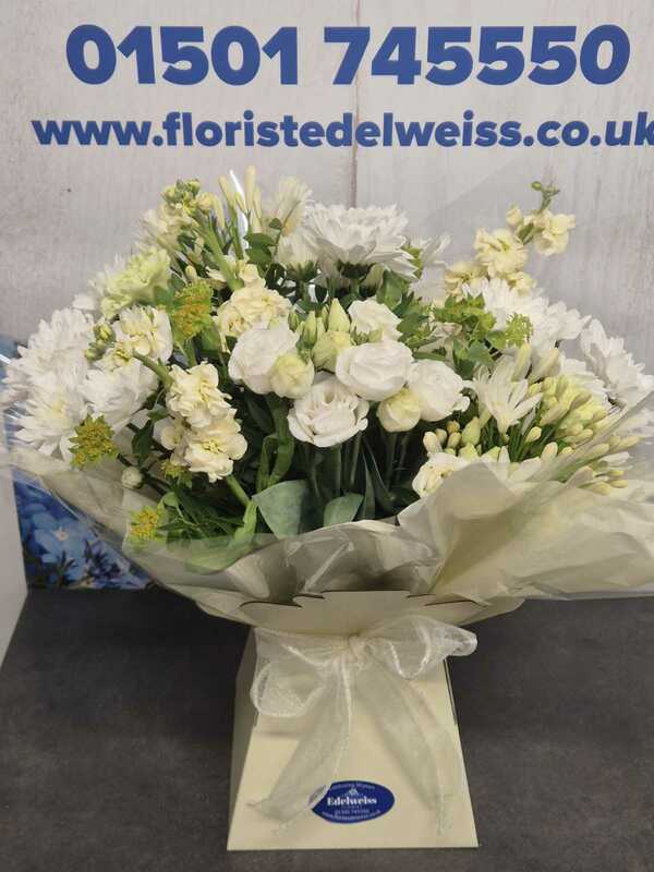 Flowers delivered to customer