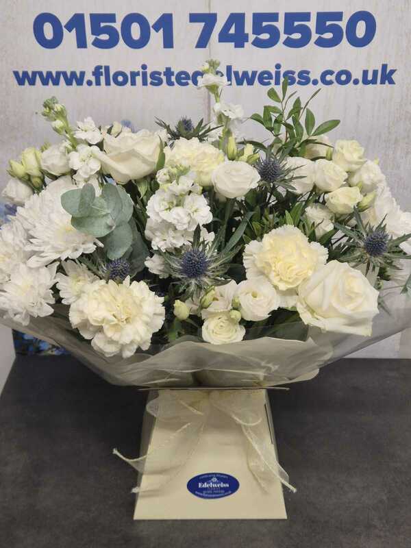 Flowers delivered to customer
