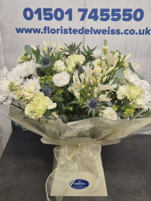 Flowers delivered to customer