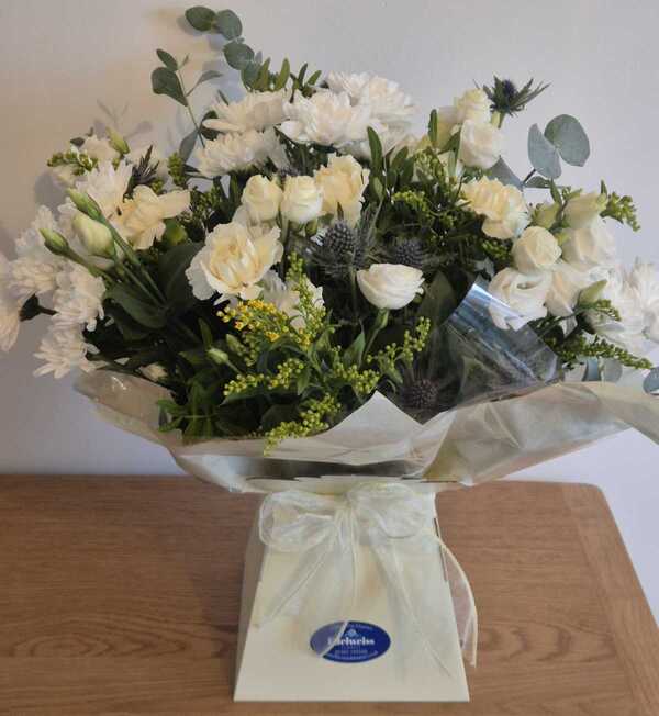 Flowers delivered to customer