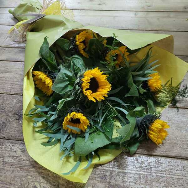 Flowers delivered to customer
