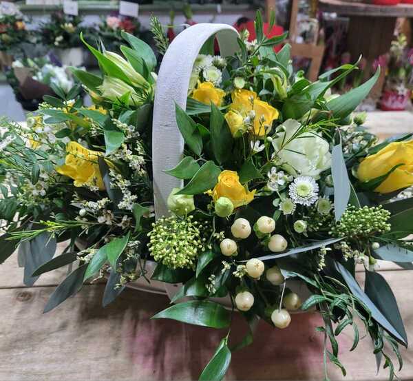 Flowers delivered to customer