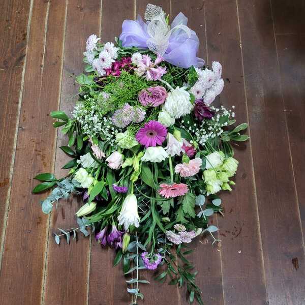 Flowers delivered to customer