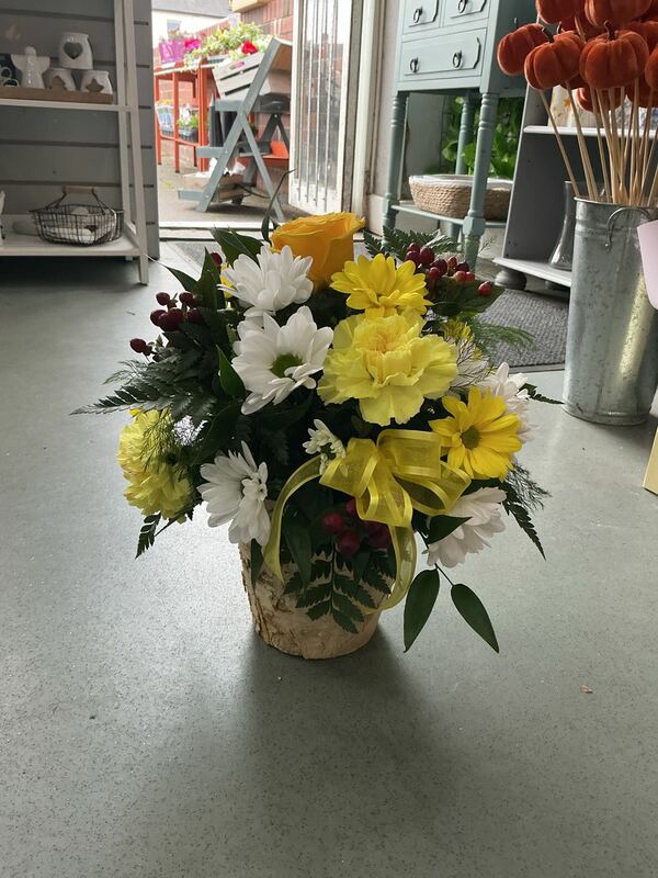 Flowers delivered to customer