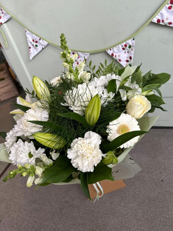 Flowers delivered to customer