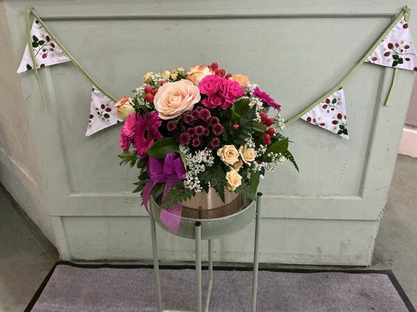 Flowers delivered to customer