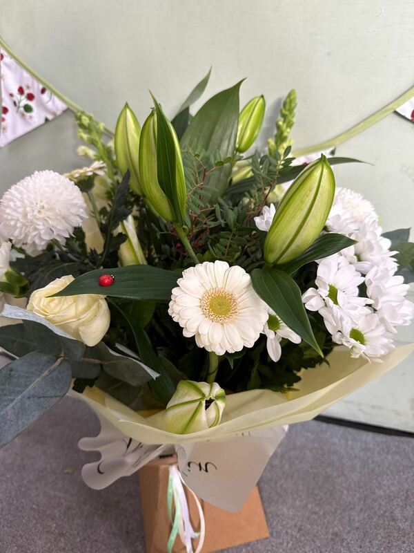 Flowers delivered to customer