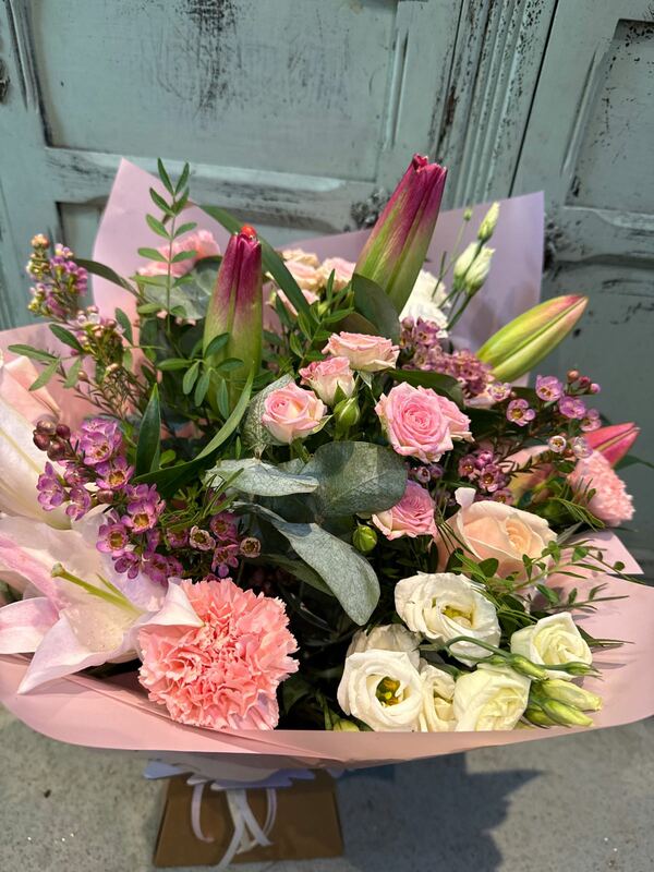 Flowers delivered to customer