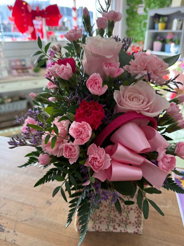 Flowers delivered to customer