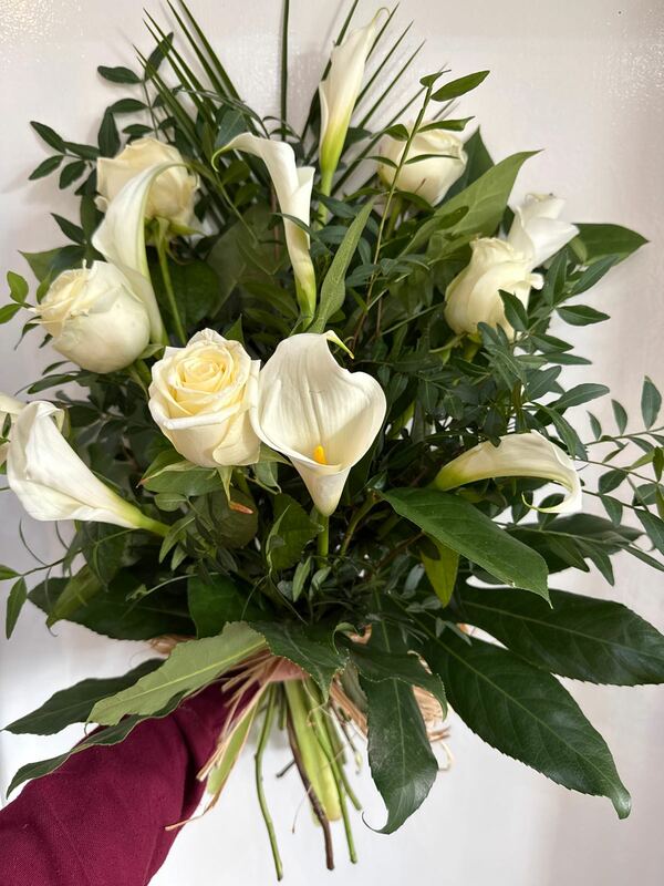 Flowers delivered to customer