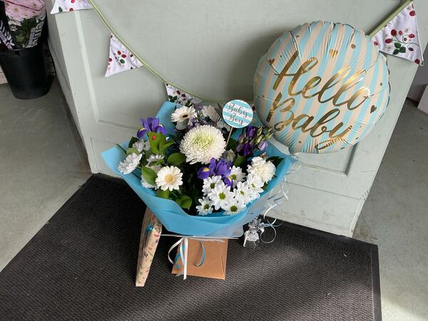 Flowers delivered to customer