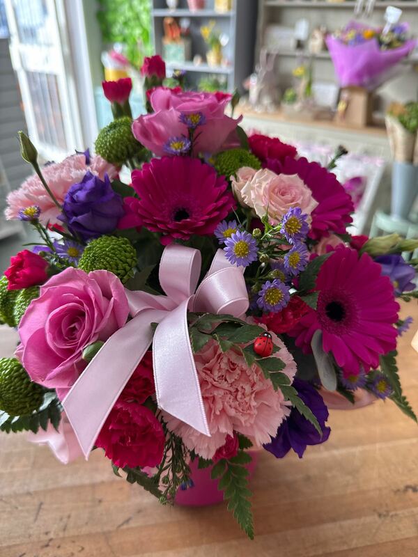 Flowers delivered to customer