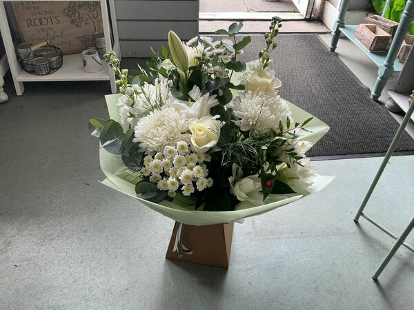Flowers delivered to customer