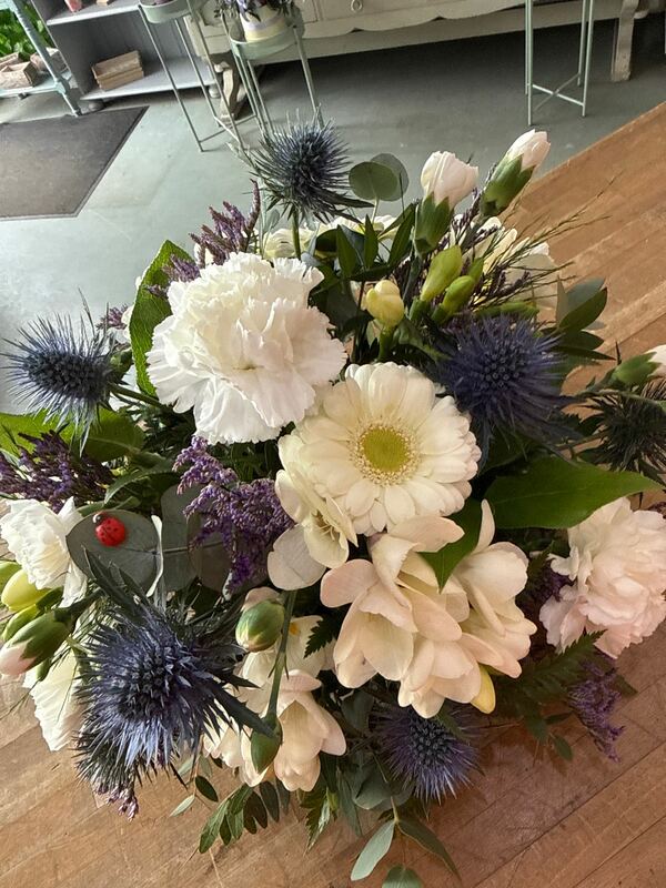 Flowers delivered to customer
