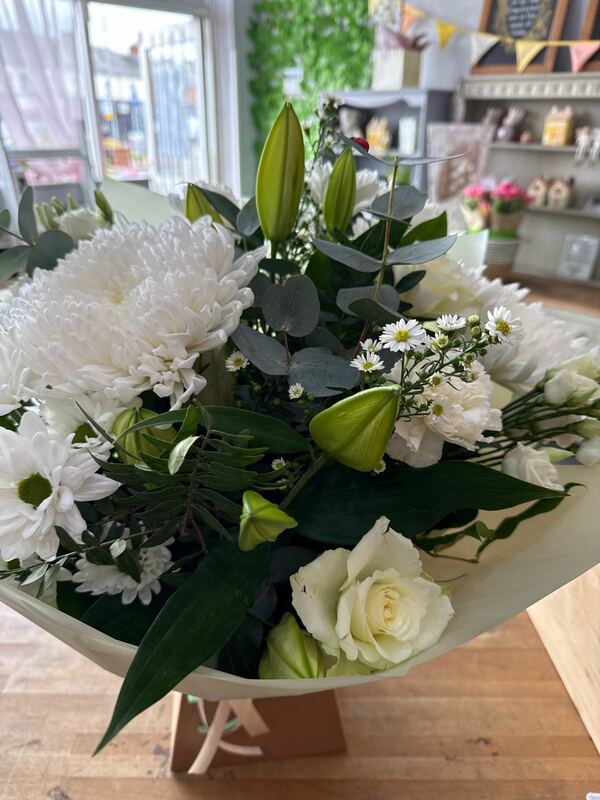 Flowers delivered to customer