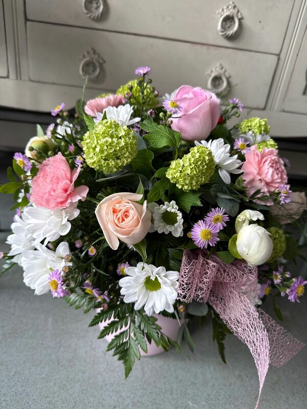 Flowers delivered to customer