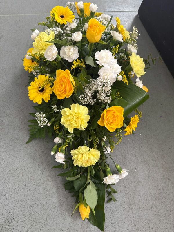Flowers delivered to customer