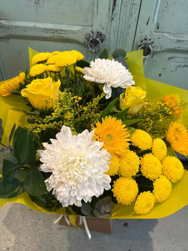 Flowers delivered to customer