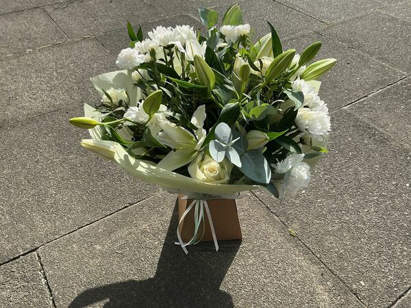 Flowers delivered to customer