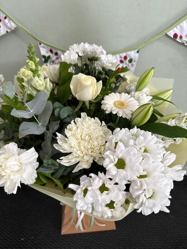 Flowers delivered to customer