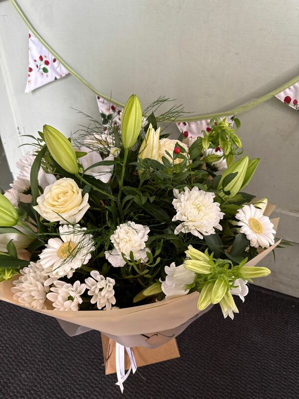Flowers delivered to customer