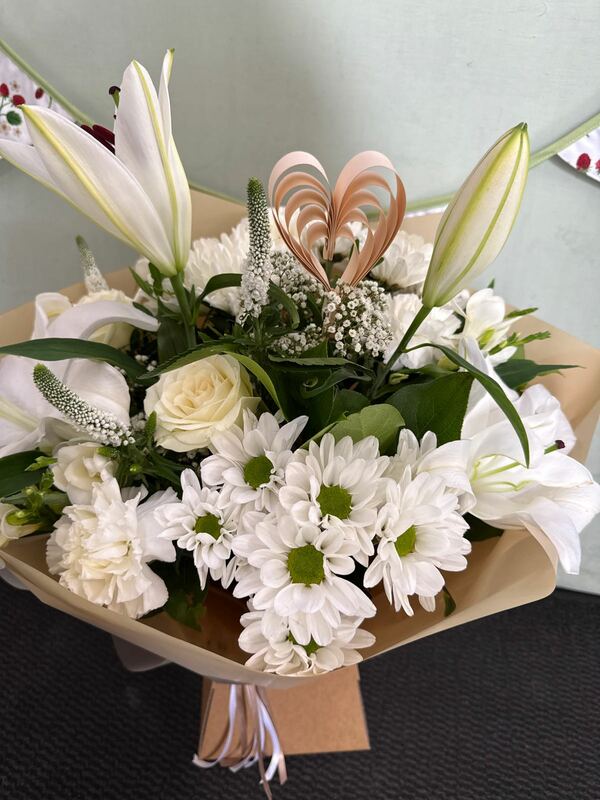 Flowers delivered to customer