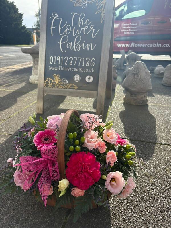 Flowers delivered to customer