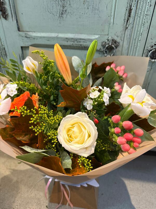 Flowers delivered to customer