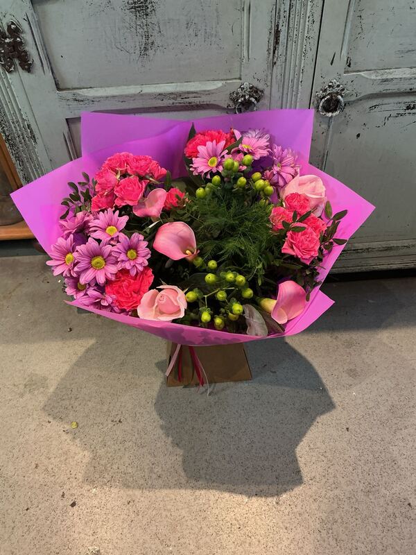 Flowers delivered to customer