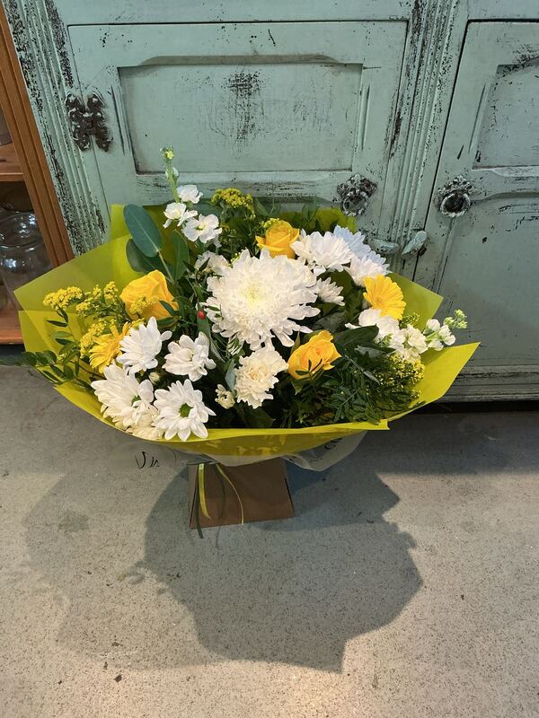 Flowers delivered to customer