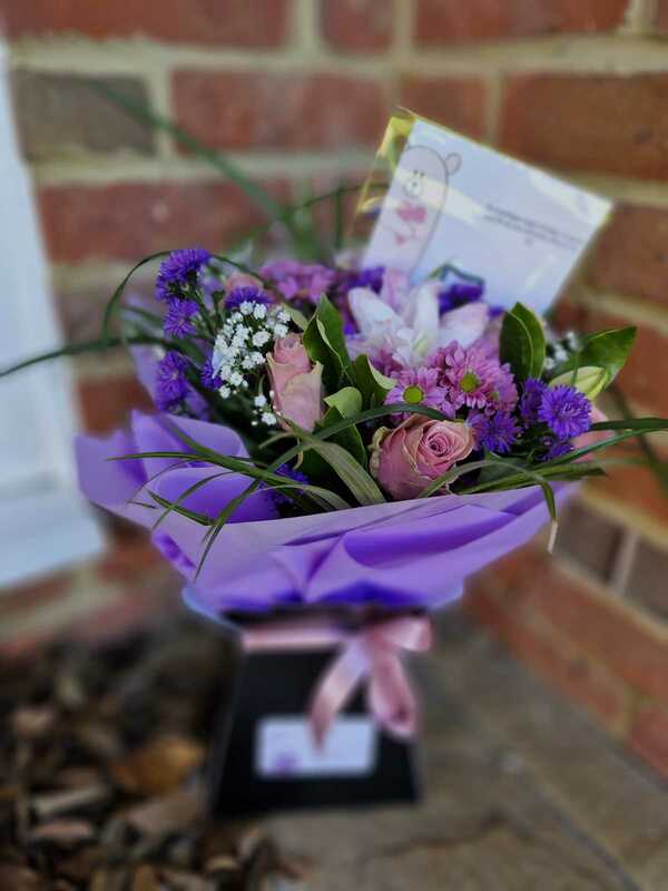 Flowers delivered to customer