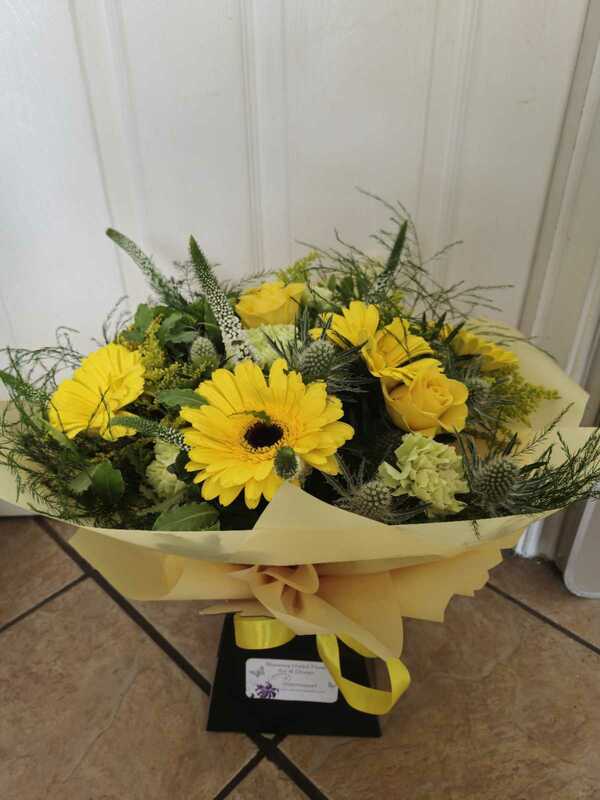 Flowers delivered to customer