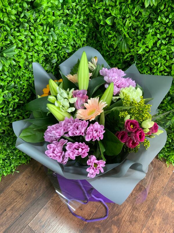 Flowers delivered to customer