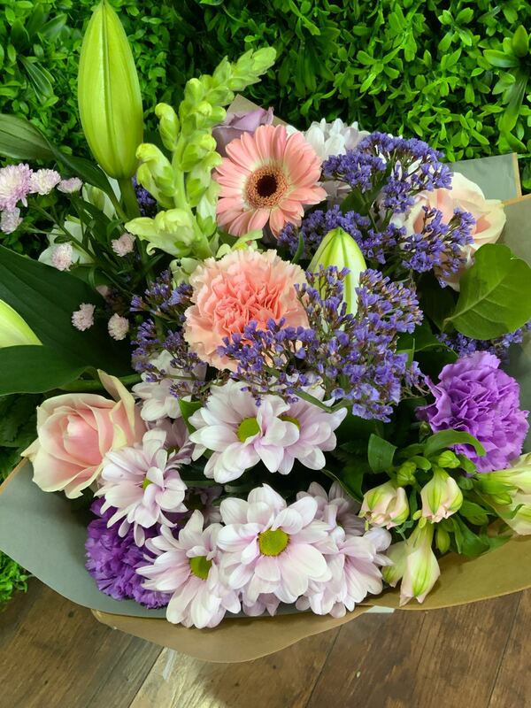 Flowers delivered to customer