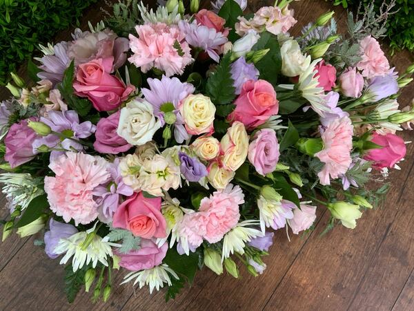 Flowers delivered to customer