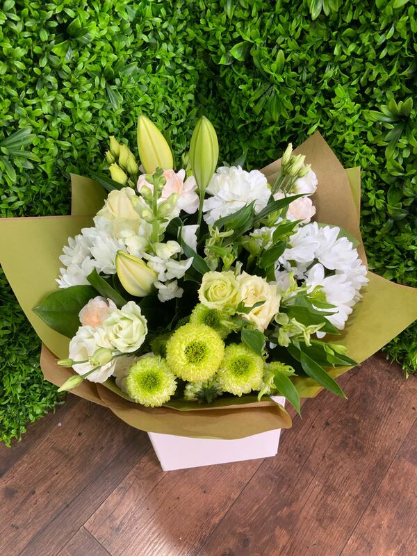 Flowers delivered to customer