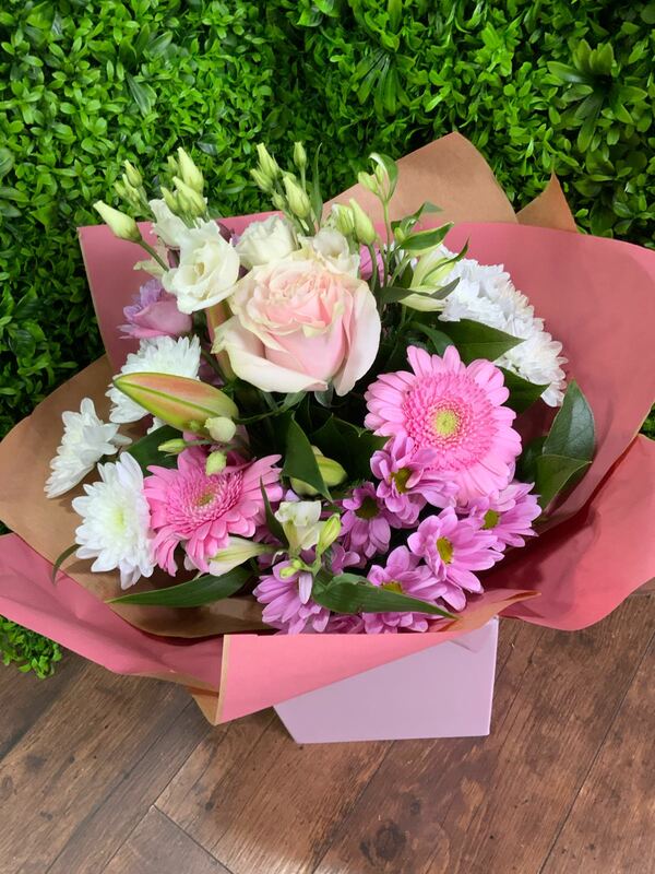 Flowers delivered to customer