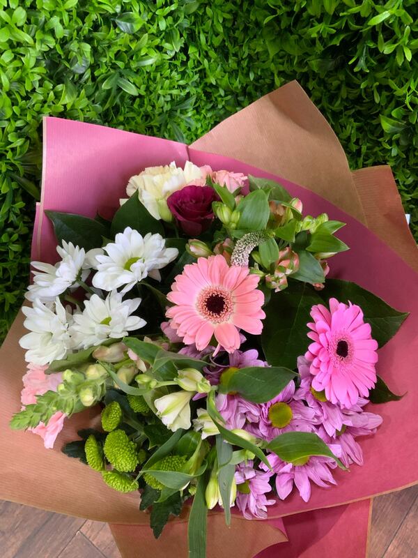 Flowers delivered to customer