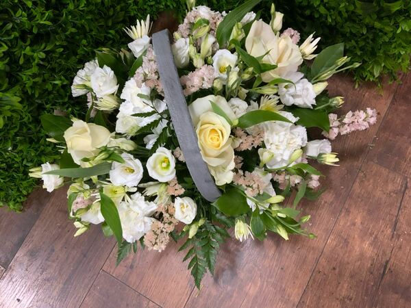 Flowers delivered to customer
