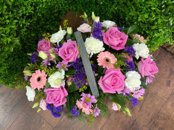 Flowers delivered to customer