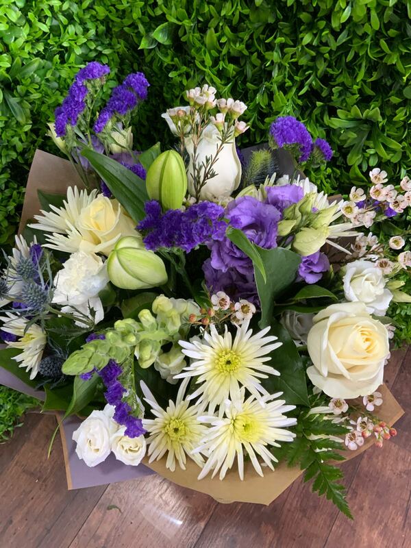 Flowers delivered to customer