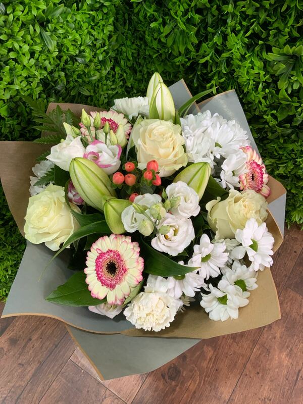 Flowers delivered to customer