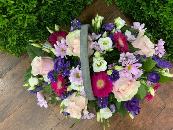 Flowers delivered to customer