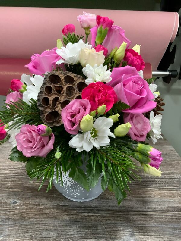 Flowers delivered to customer